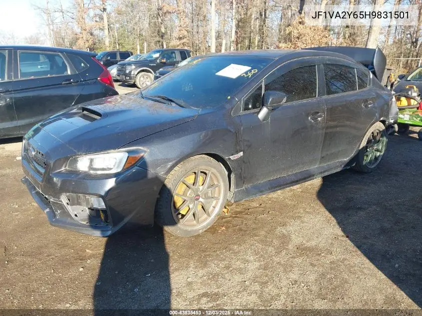 JF1VA2Y65H9831501 2017 Subaru Wrx Sti Limited