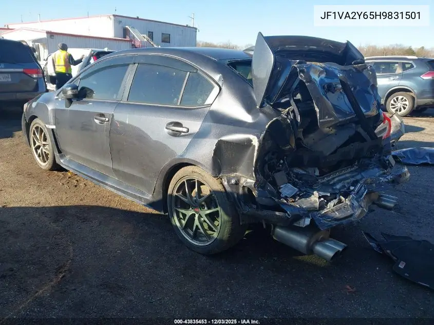 JF1VA2Y65H9831501 2017 Subaru Wrx Sti Limited