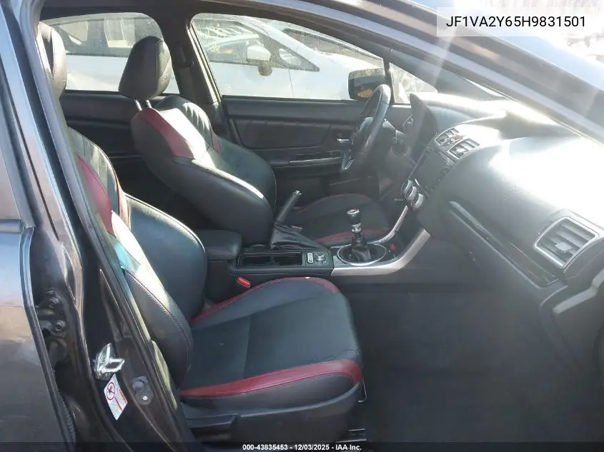 JF1VA2Y65H9831501 2017 Subaru Wrx Sti Limited