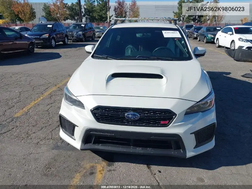 JF1VA2S62K9806023 2019 Subaru Wrx Sti