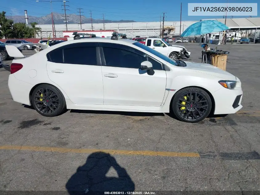 JF1VA2S62K9806023 2019 Subaru Wrx Sti
