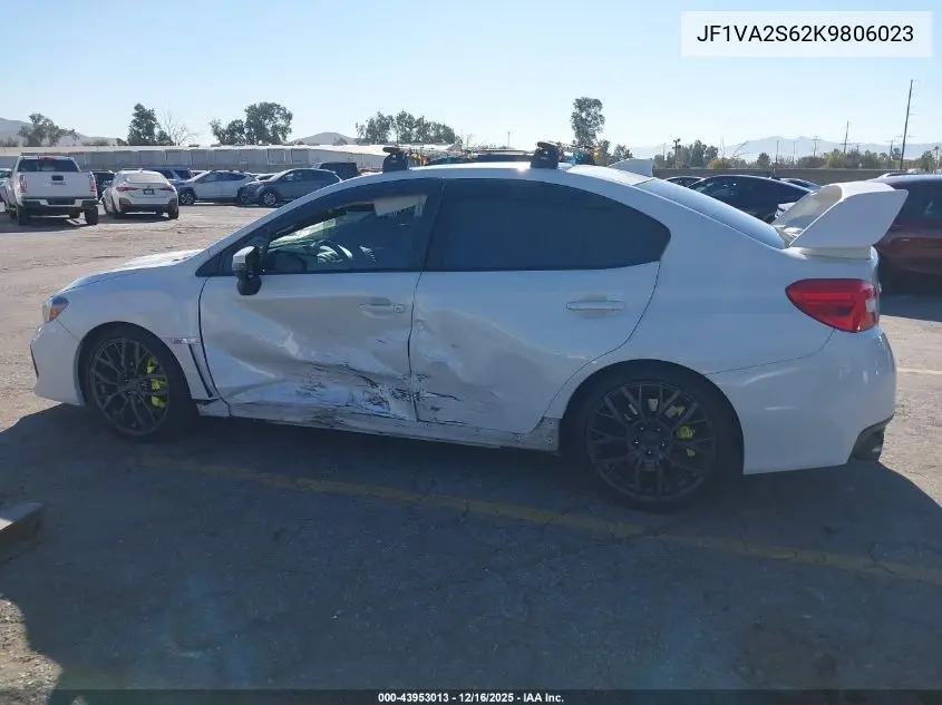 JF1VA2S62K9806023 2019 Subaru Wrx Sti