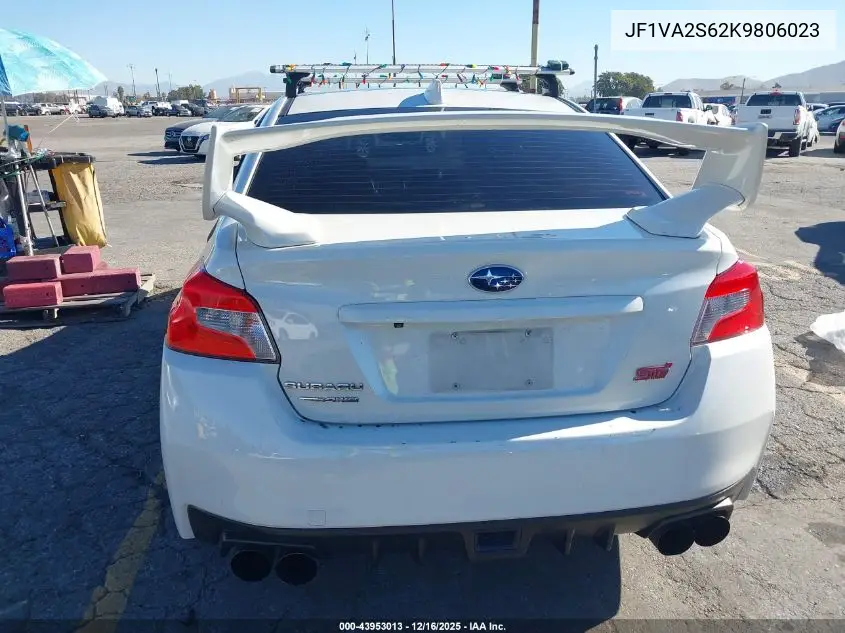 JF1VA2S62K9806023 2019 Subaru Wrx Sti