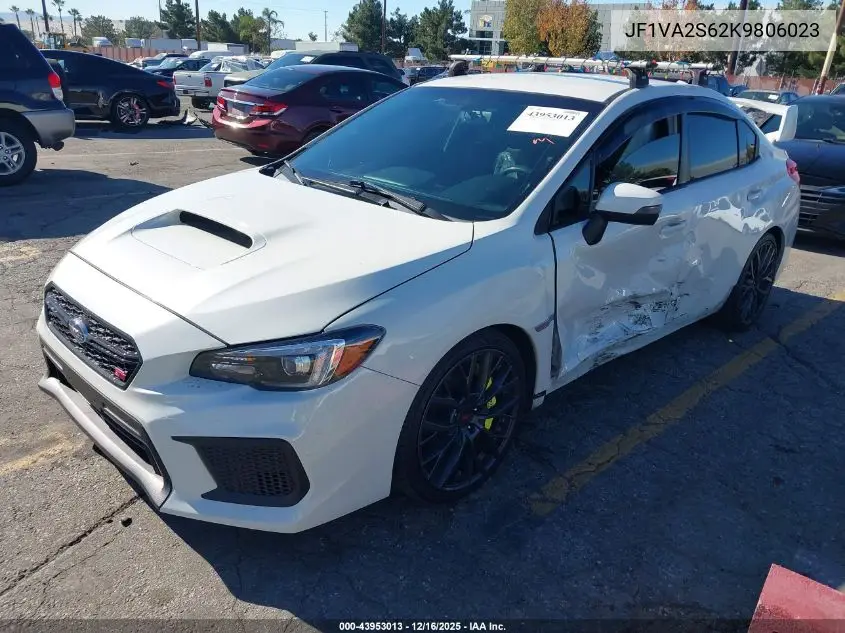 JF1VA2S62K9806023 2019 Subaru Wrx Sti