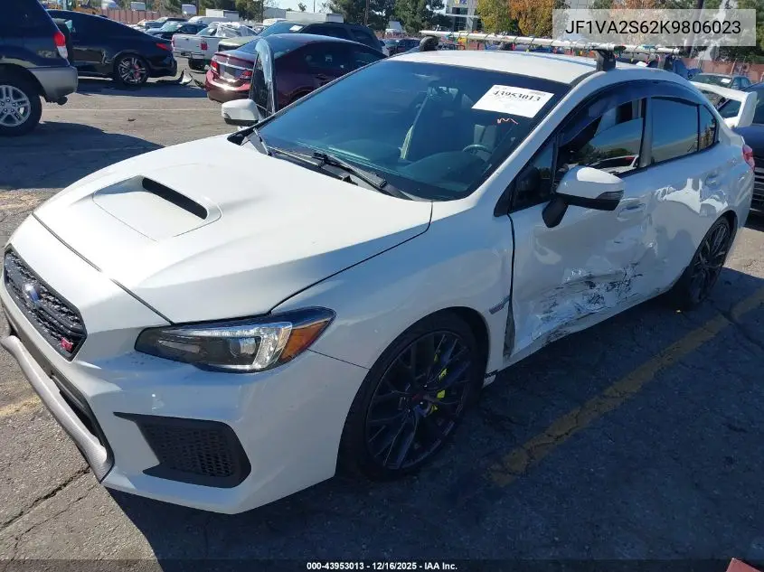 JF1VA2S62K9806023 2019 Subaru Wrx Sti