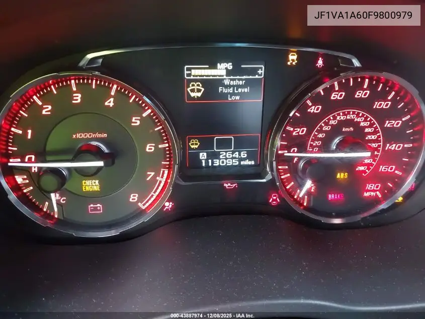 JF1VA1A60F9800979 2015 Subaru Wrx