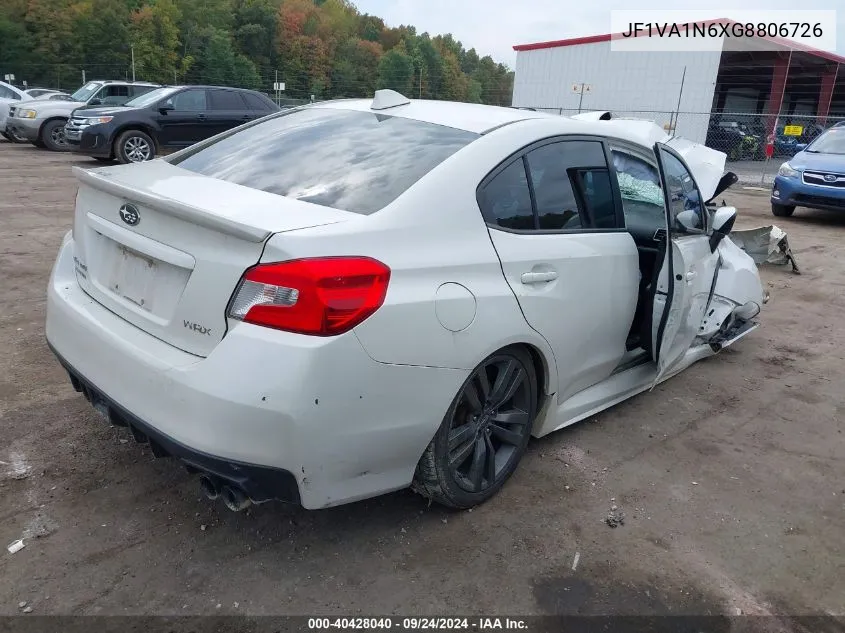 JF1VA1N6XG8806726 2016 Subaru Wrx Limited