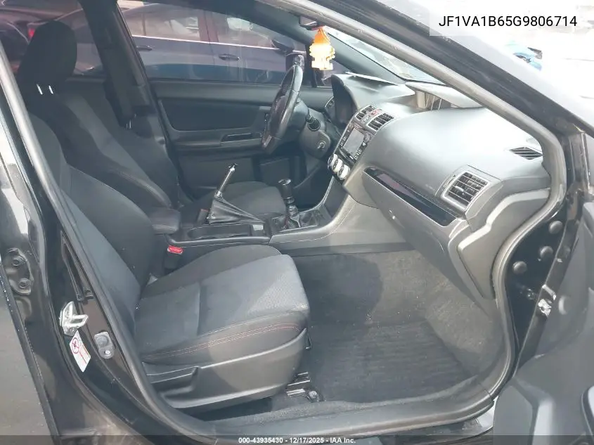 JF1VA1B65G9806714 2016 Subaru Wrx