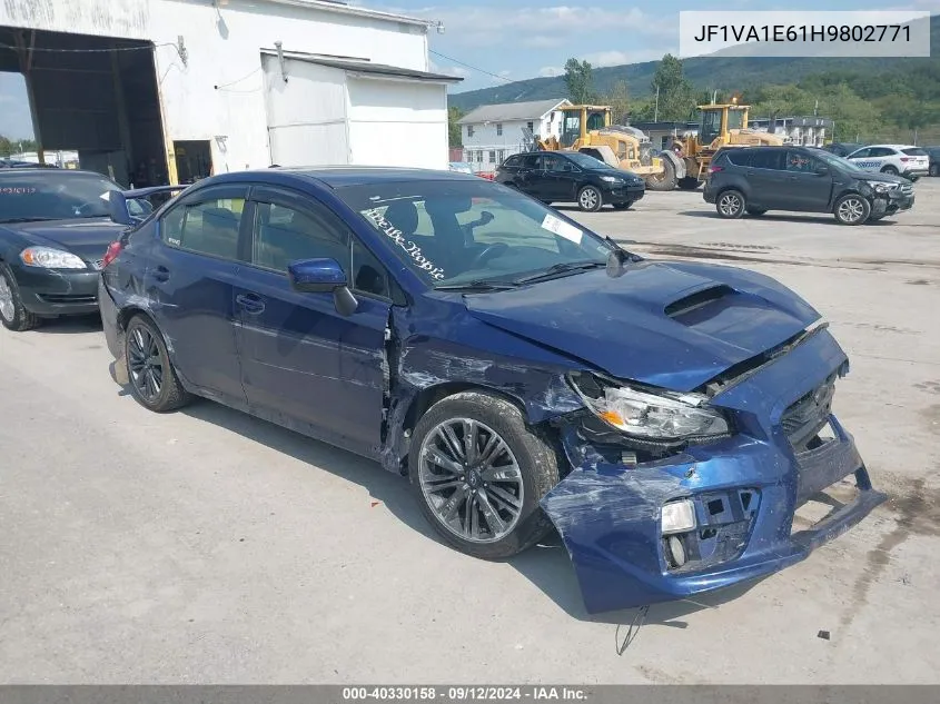 JF1VA1E61H9802771 2017 Subaru Wrx Premium