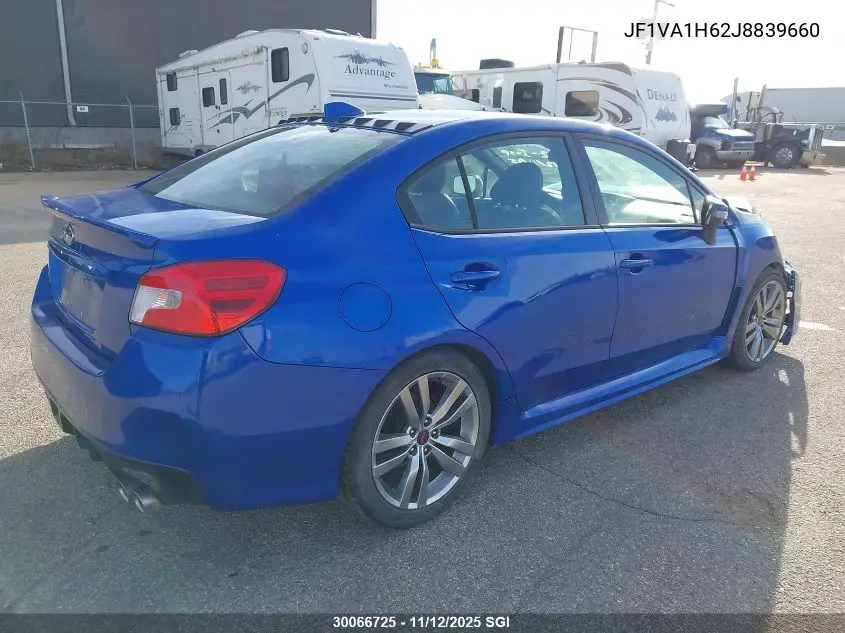 JF1VA1H62J8839660 2018 Subaru Wrx Limited