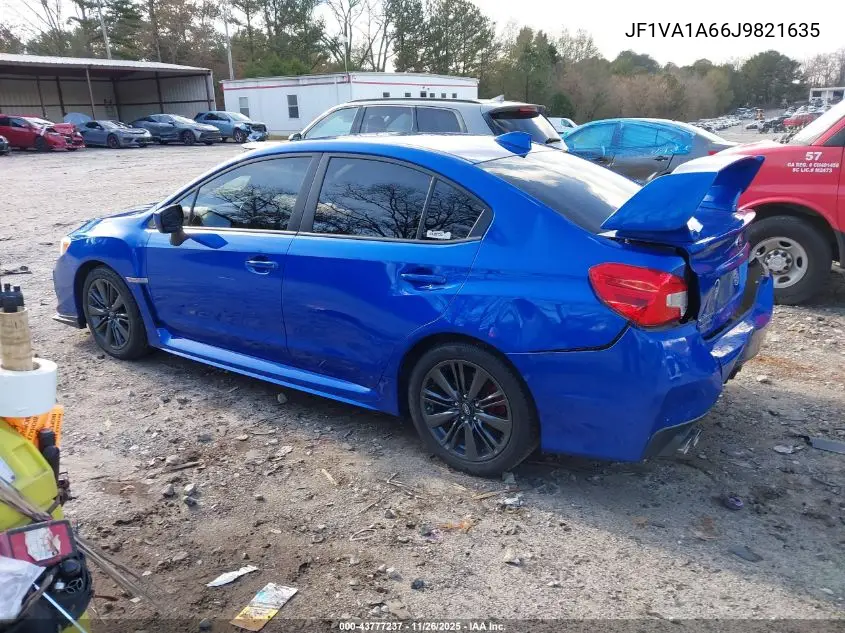 JF1VA1A66J9821635 2018 Subaru Wrx