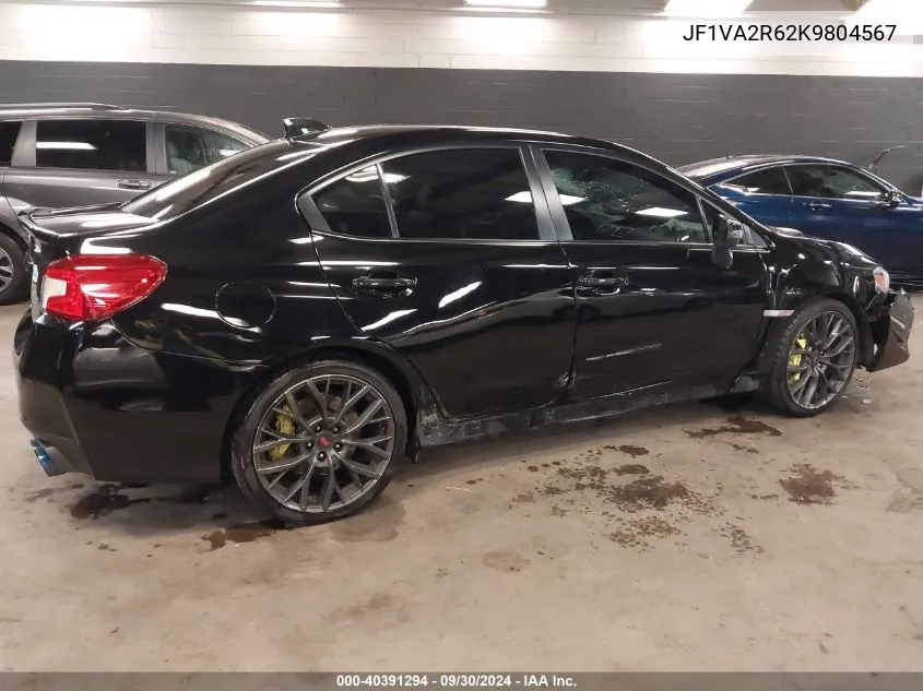 JF1VA2R62K9804567 2019 Subaru Wrx Sti