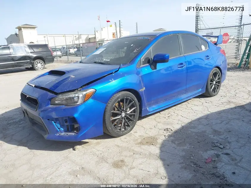 JF1VA1N68K8826773 2019 Subaru Wrx Limited