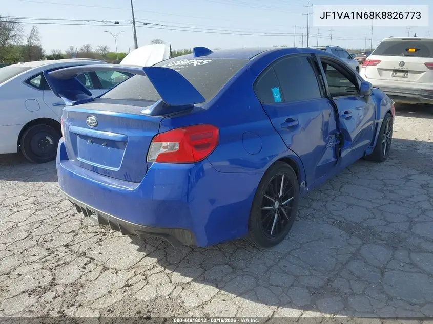 JF1VA1N68K8826773 2019 Subaru Wrx Limited