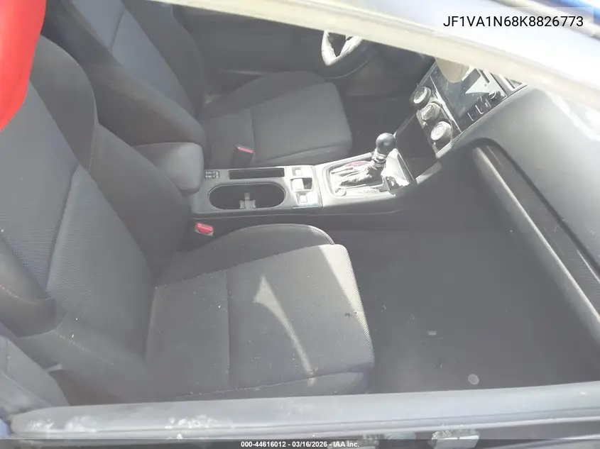 JF1VA1N68K8826773 2019 Subaru Wrx Limited