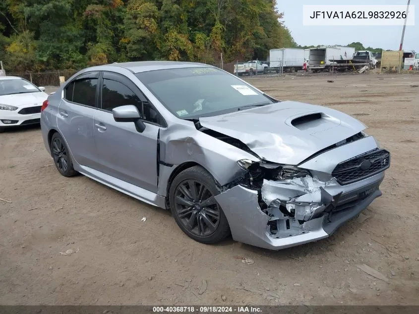 JF1VA1A62L9832926 2020 Subaru Wrx