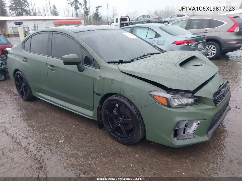 JF1VA1C6XL9817023 2020 Subaru Wrx Premium
