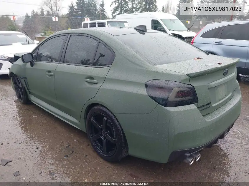 JF1VA1C6XL9817023 2020 Subaru Wrx Premium