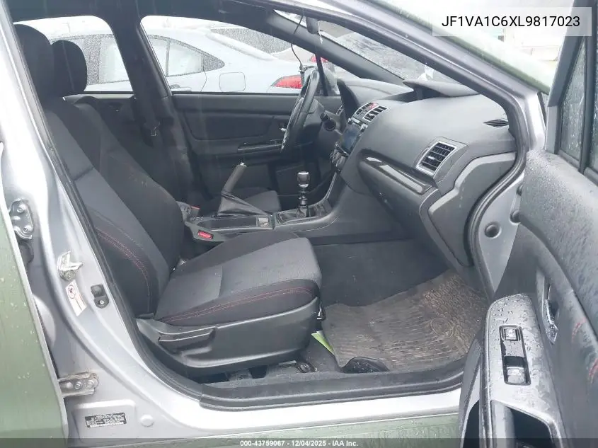 JF1VA1C6XL9817023 2020 Subaru Wrx Premium