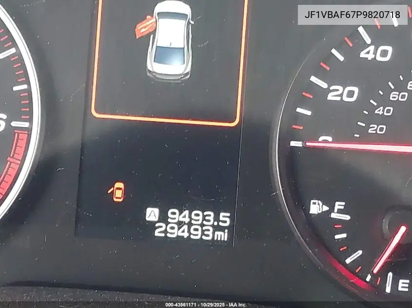 JF1VBAF67P9820718 2023 Subaru Wrx Premium