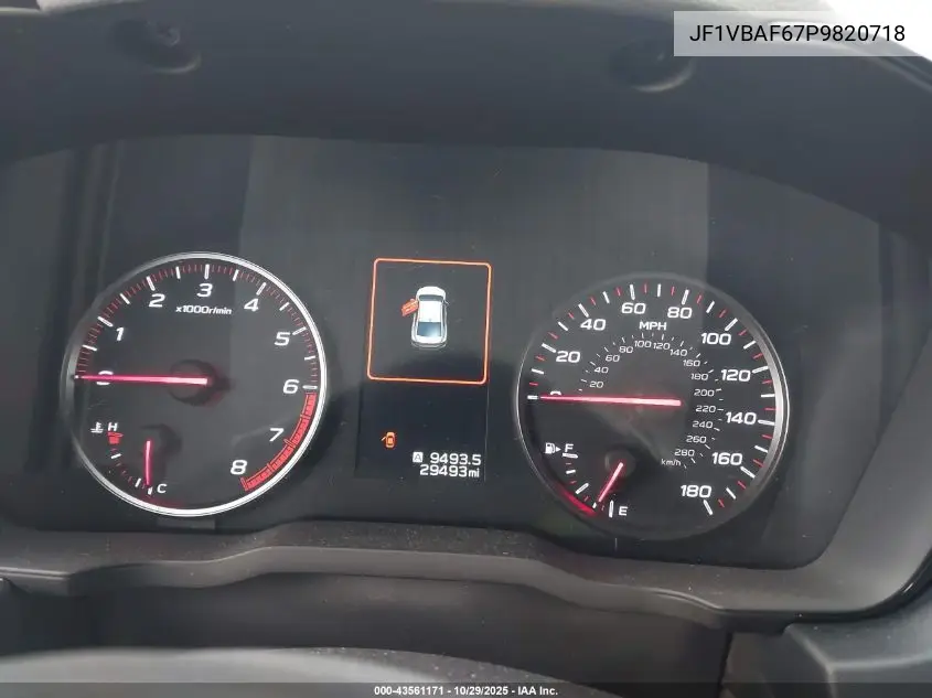 JF1VBAF67P9820718 2023 Subaru Wrx Premium