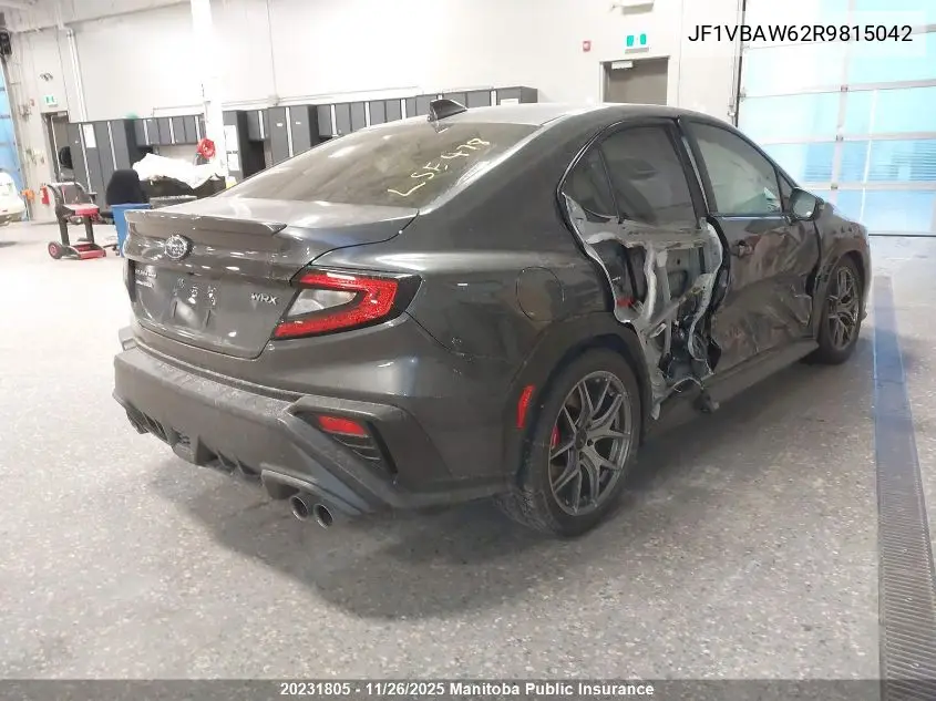 JF1VBAW62R9815042 2024 Subaru Wrx Rs