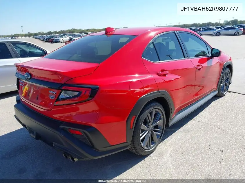 JF1VBAH62R9807777 2024 Subaru Wrx Premium