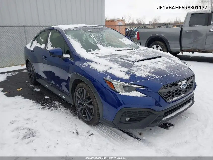 JF1VBAH65R8801137 2024 Subaru Wrx Premium