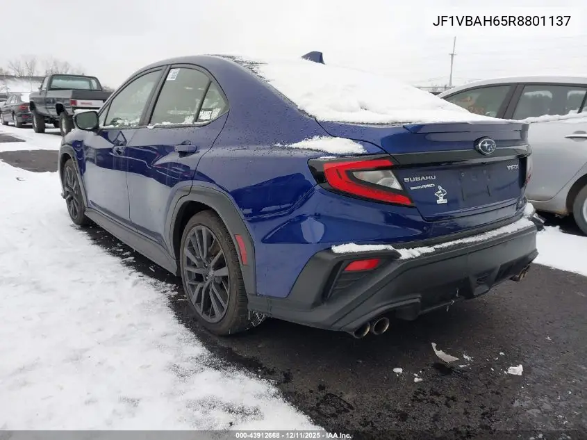 JF1VBAH65R8801137 2024 Subaru Wrx Premium