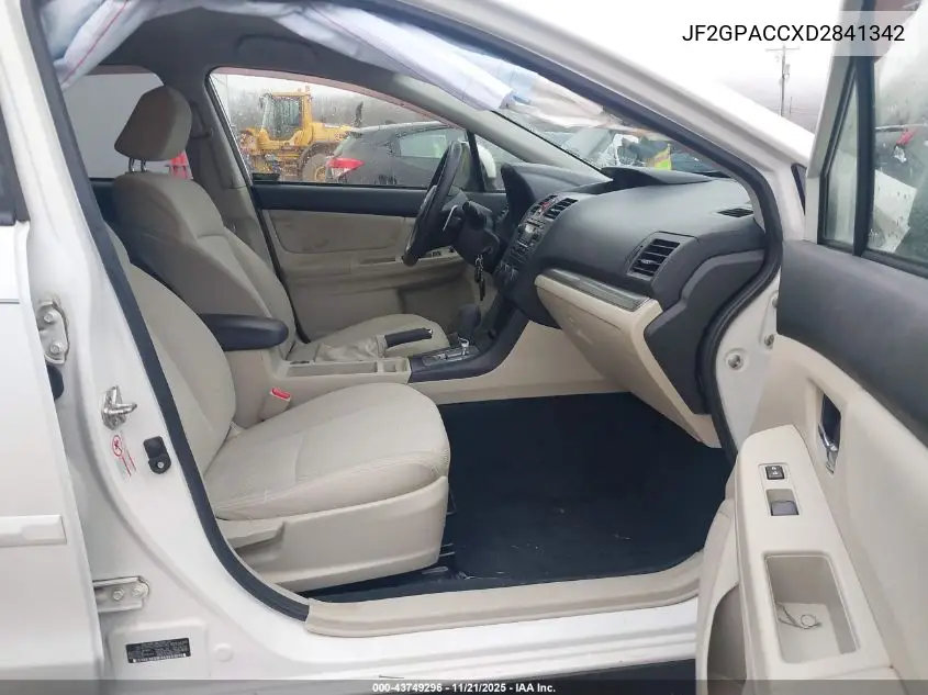 JF2GPACCXD2841342 2013 Subaru Xv Crosstrek 2.0I Premium
