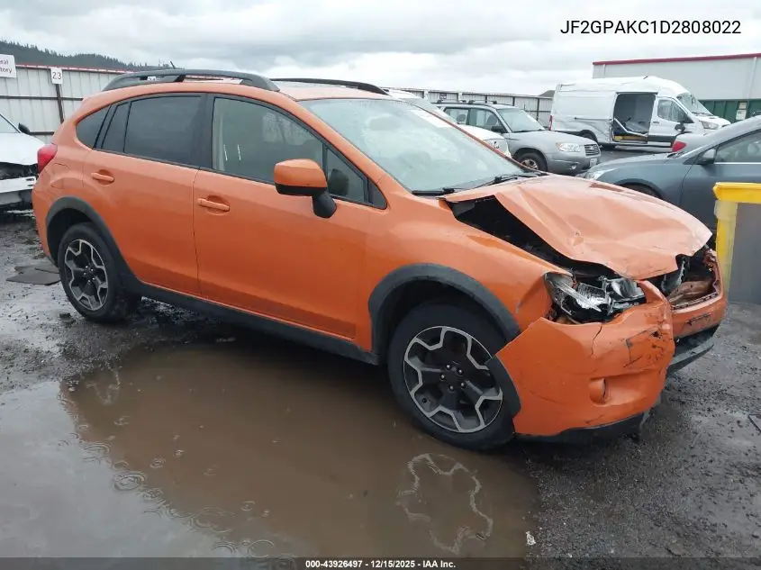 JF2GPAKC1D2808022 2013 Subaru Xv Crosstrek 2.0I Limited