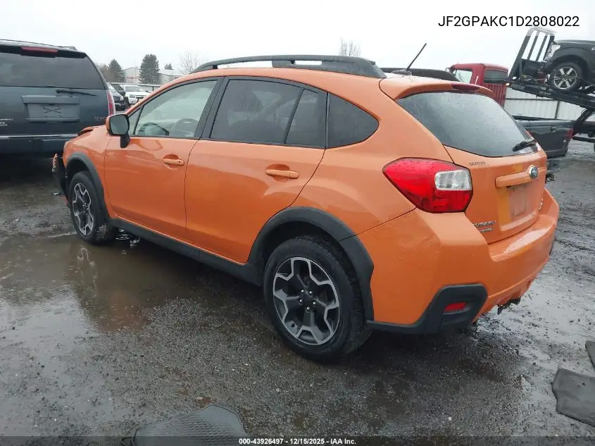 JF2GPAKC1D2808022 2013 Subaru Xv Crosstrek 2.0I Limited
