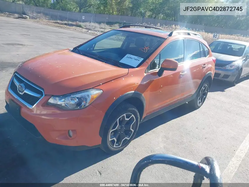 JF2GPAVC4D2872745 2013 Subaru Xv Crosstrek 2.0I Premium