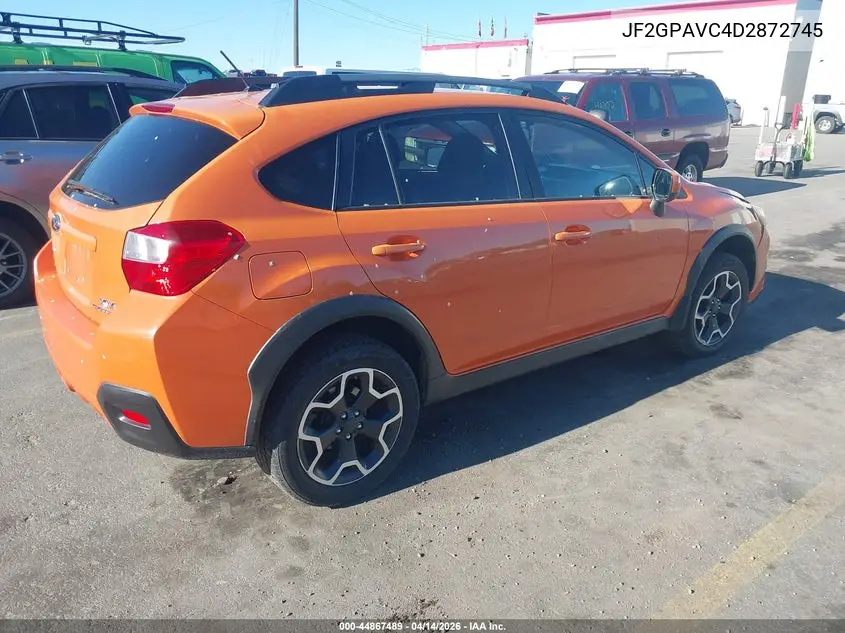 JF2GPAVC4D2872745 2013 Subaru Xv Crosstrek 2.0I Premium