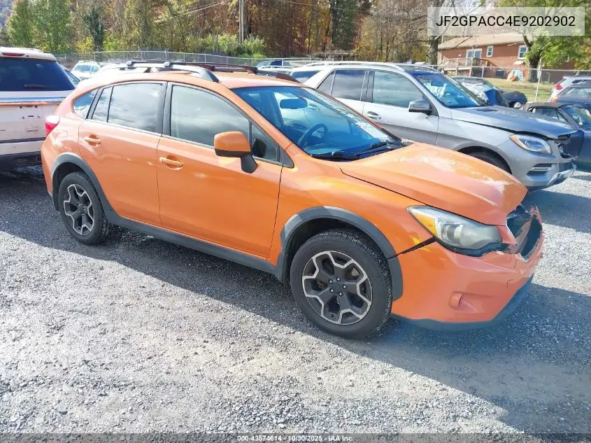 JF2GPACC4E9202902 2014 Subaru Xv Crosstrek 2.0I Premium