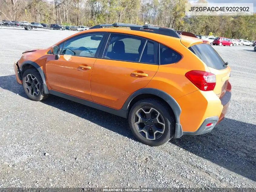 JF2GPACC4E9202902 2014 Subaru Xv Crosstrek 2.0I Premium