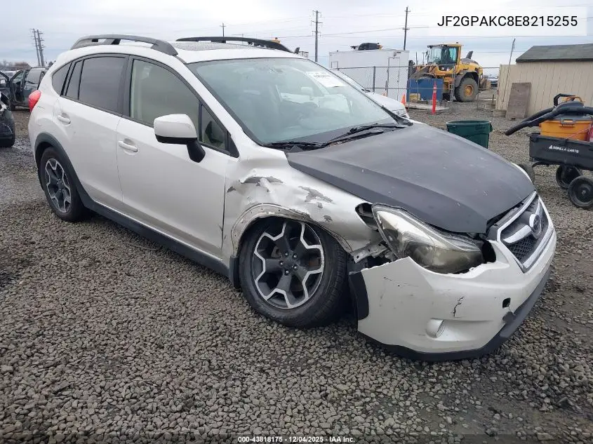 JF2GPAKC8E8215255 2014 Subaru Xv Crosstrek 2.0I Limited