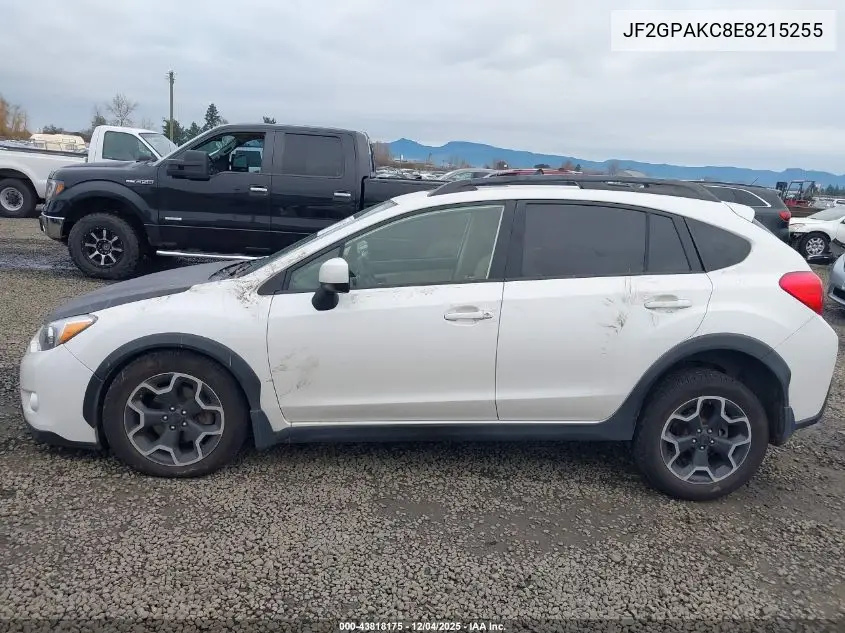 JF2GPAKC8E8215255 2014 Subaru Xv Crosstrek 2.0I Limited