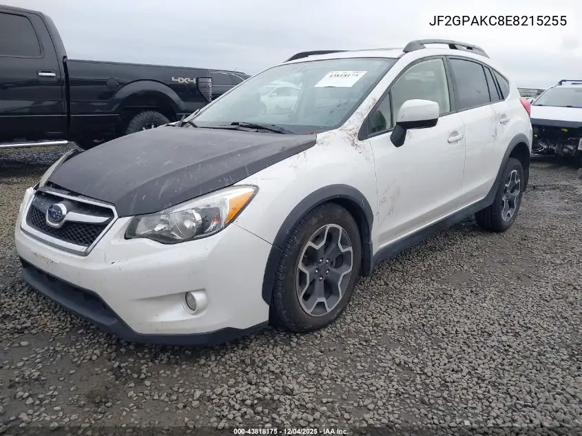 JF2GPAKC8E8215255 2014 Subaru Xv Crosstrek 2.0I Limited