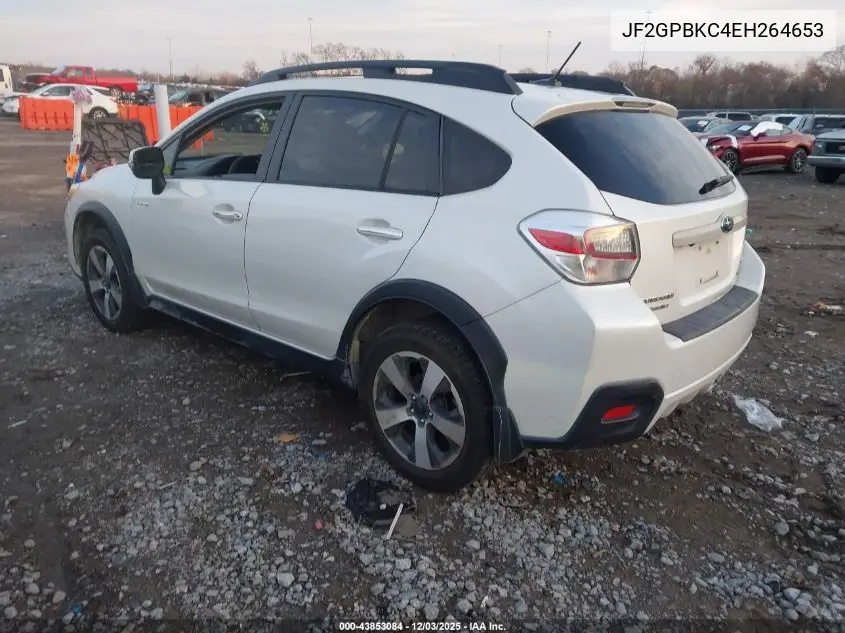 JF2GPBKC4EH264653 2014 Subaru Xv Crosstrek Hybrid 2.0I Touring