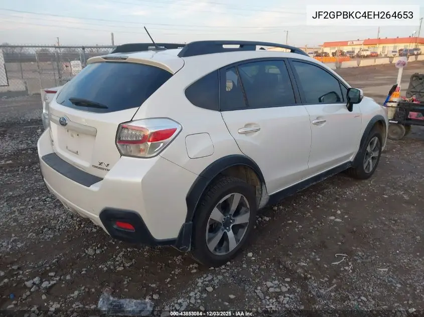 JF2GPBKC4EH264653 2014 Subaru Xv Crosstrek Hybrid 2.0I Touring