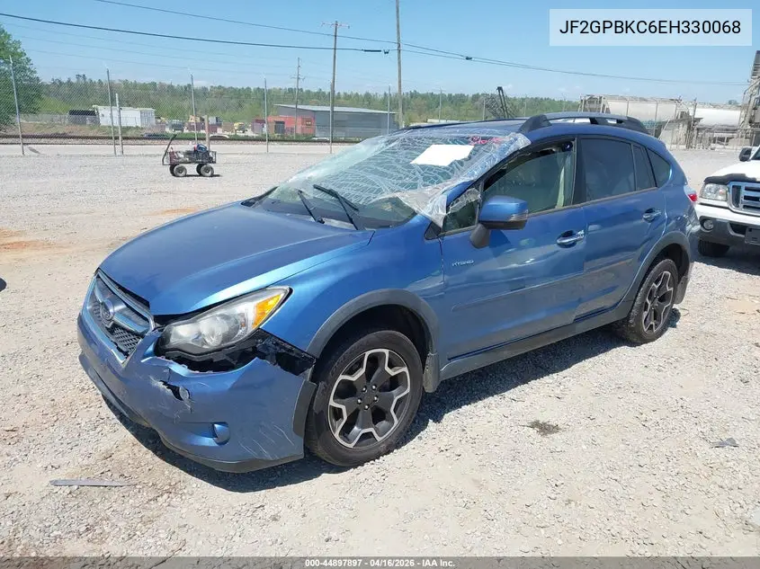 JF2GPBKC6EH330068 2014 Subaru Xv Crosstrek Hybrid 2.0I Touring