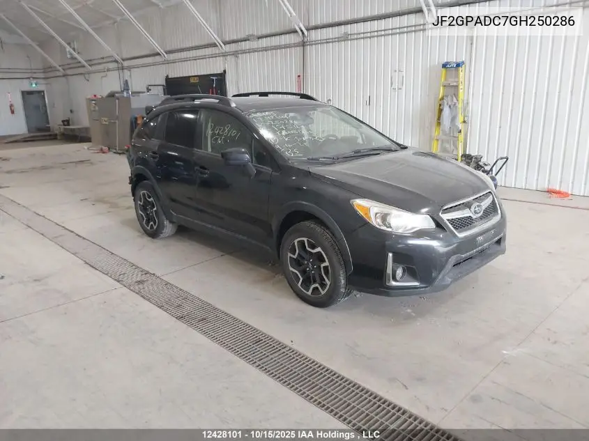 JF2GPADC7GH250286 2016 Subaru Crosstrek Premium