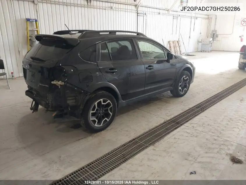 JF2GPADC7GH250286 2016 Subaru Crosstrek Premium