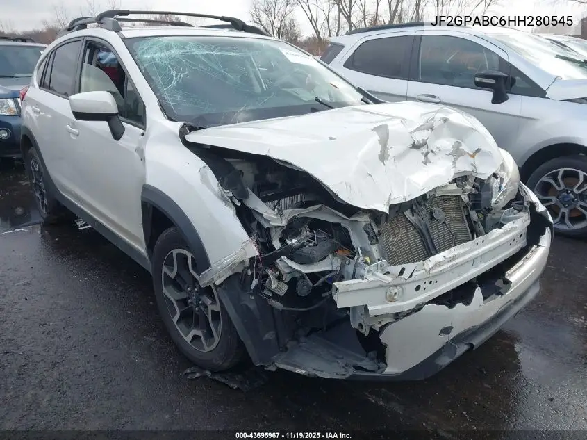 JF2GPABC6HH280545 2017 Subaru Crosstrek 2.0I Premium