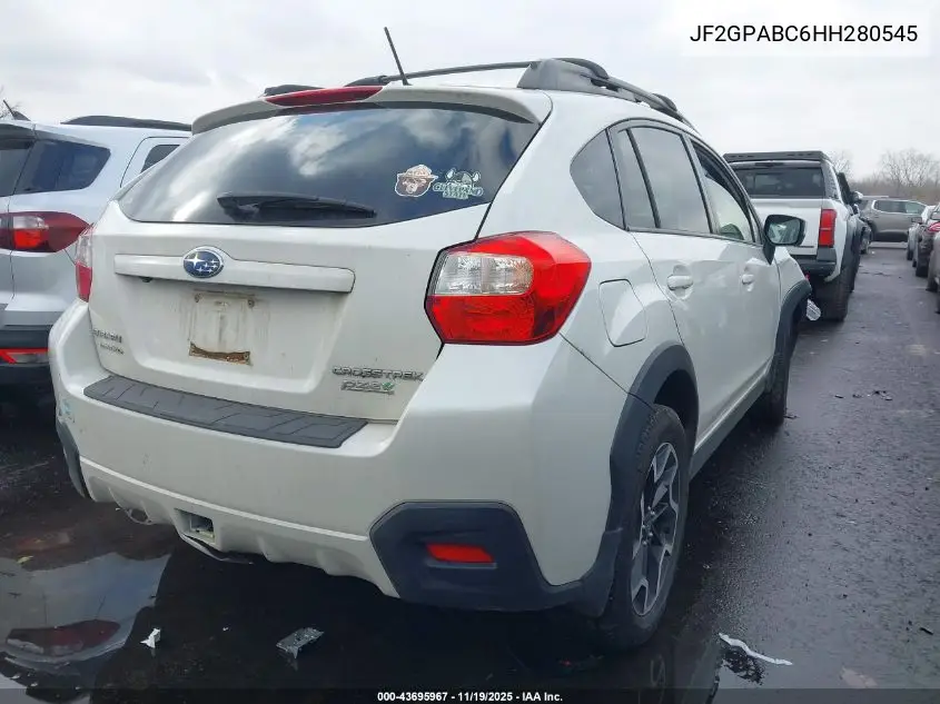 JF2GPABC6HH280545 2017 Subaru Crosstrek 2.0I Premium