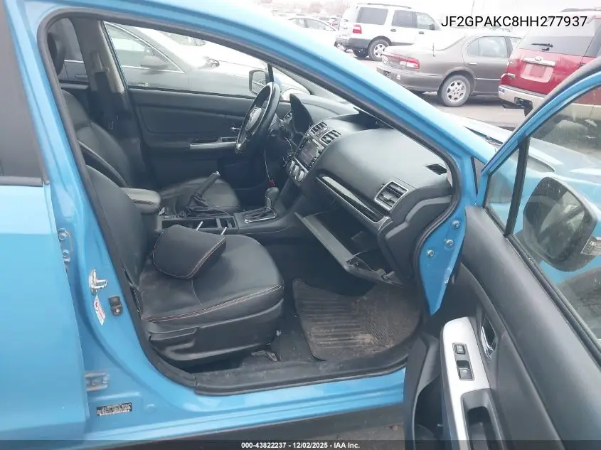 JF2GPAKC8HH277937 2017 Subaru Crosstrek 2.0I Limited