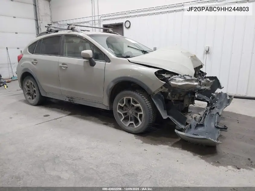 JF2GPABC9HH244803 2017 Subaru Crosstrek 2.0I Premium