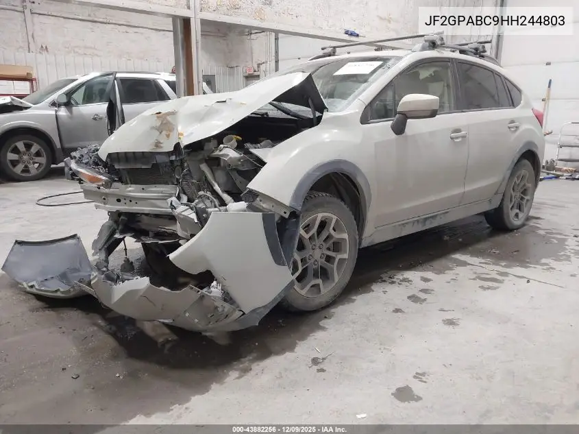 JF2GPABC9HH244803 2017 Subaru Crosstrek 2.0I Premium
