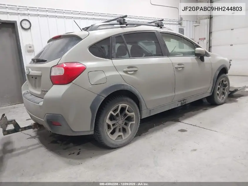 JF2GPABC9HH244803 2017 Subaru Crosstrek 2.0I Premium